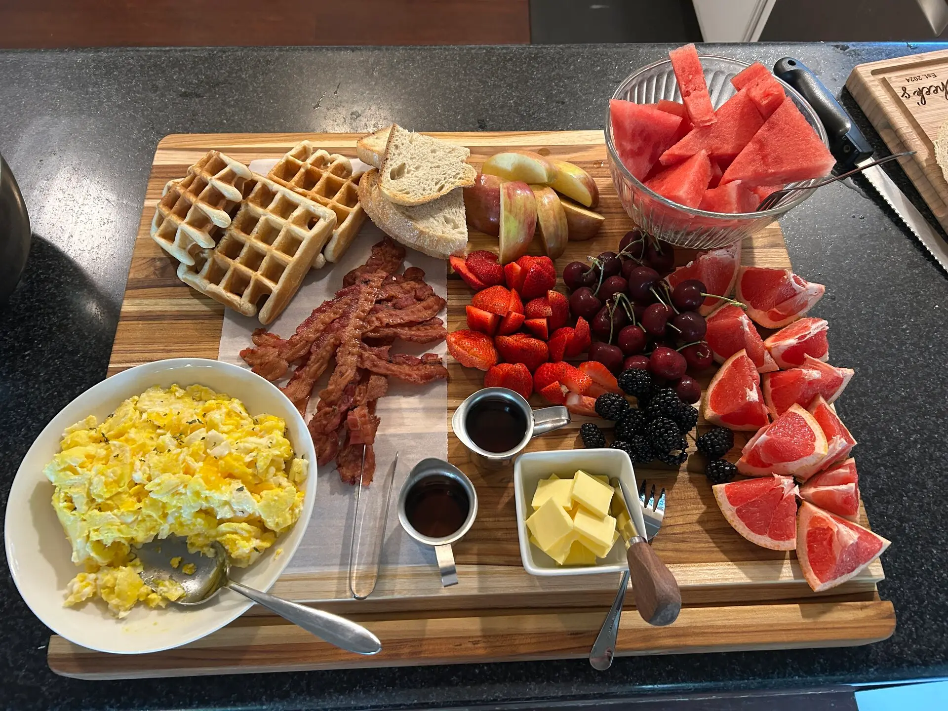 Edwardian Inn breakfast and catering offerings
