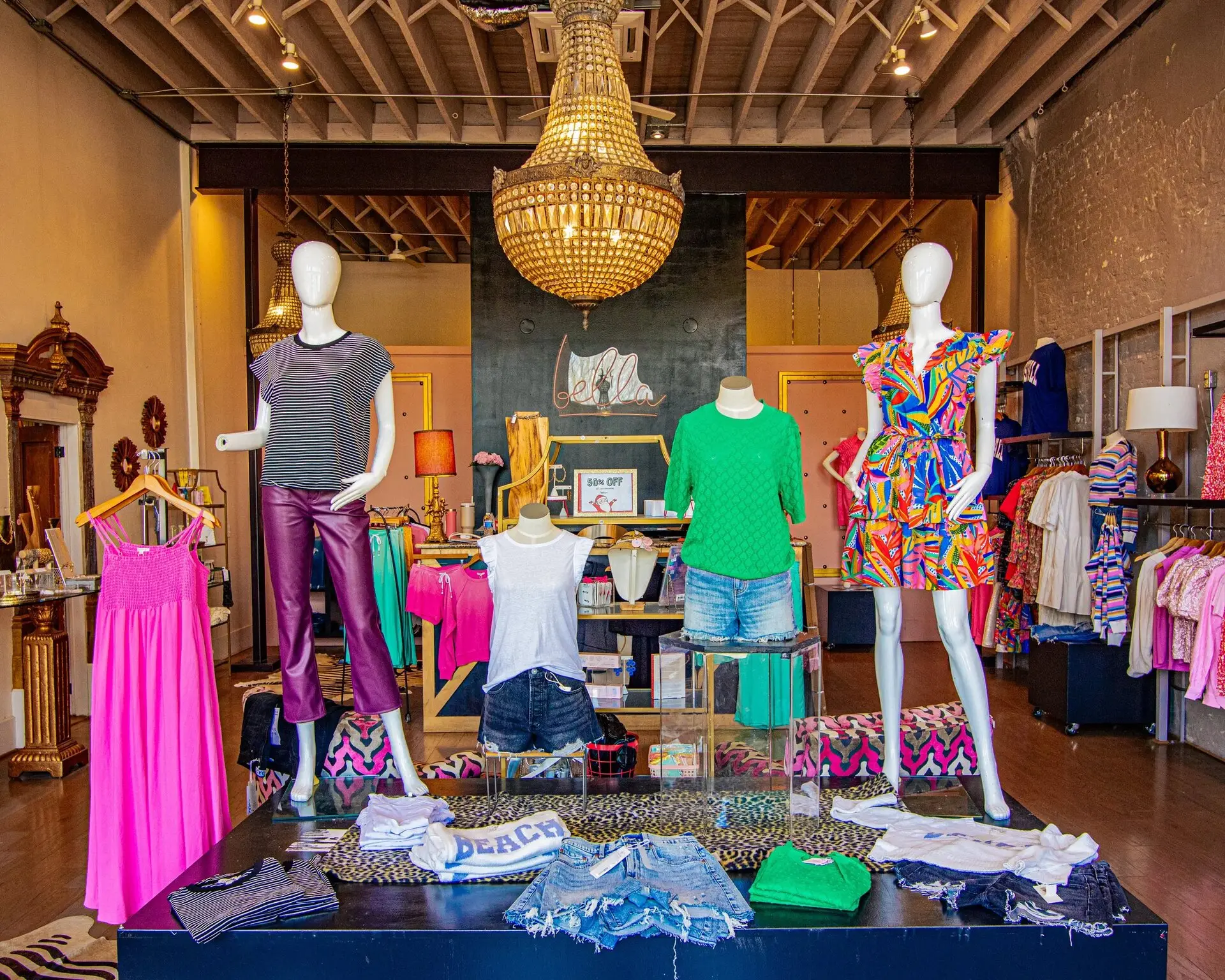 Colorful downtown Helena boutique