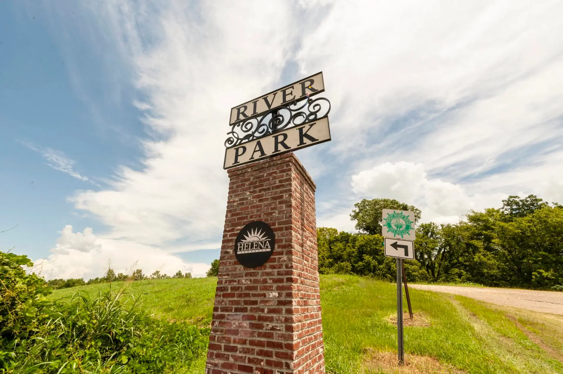 River Park entrance in Helena