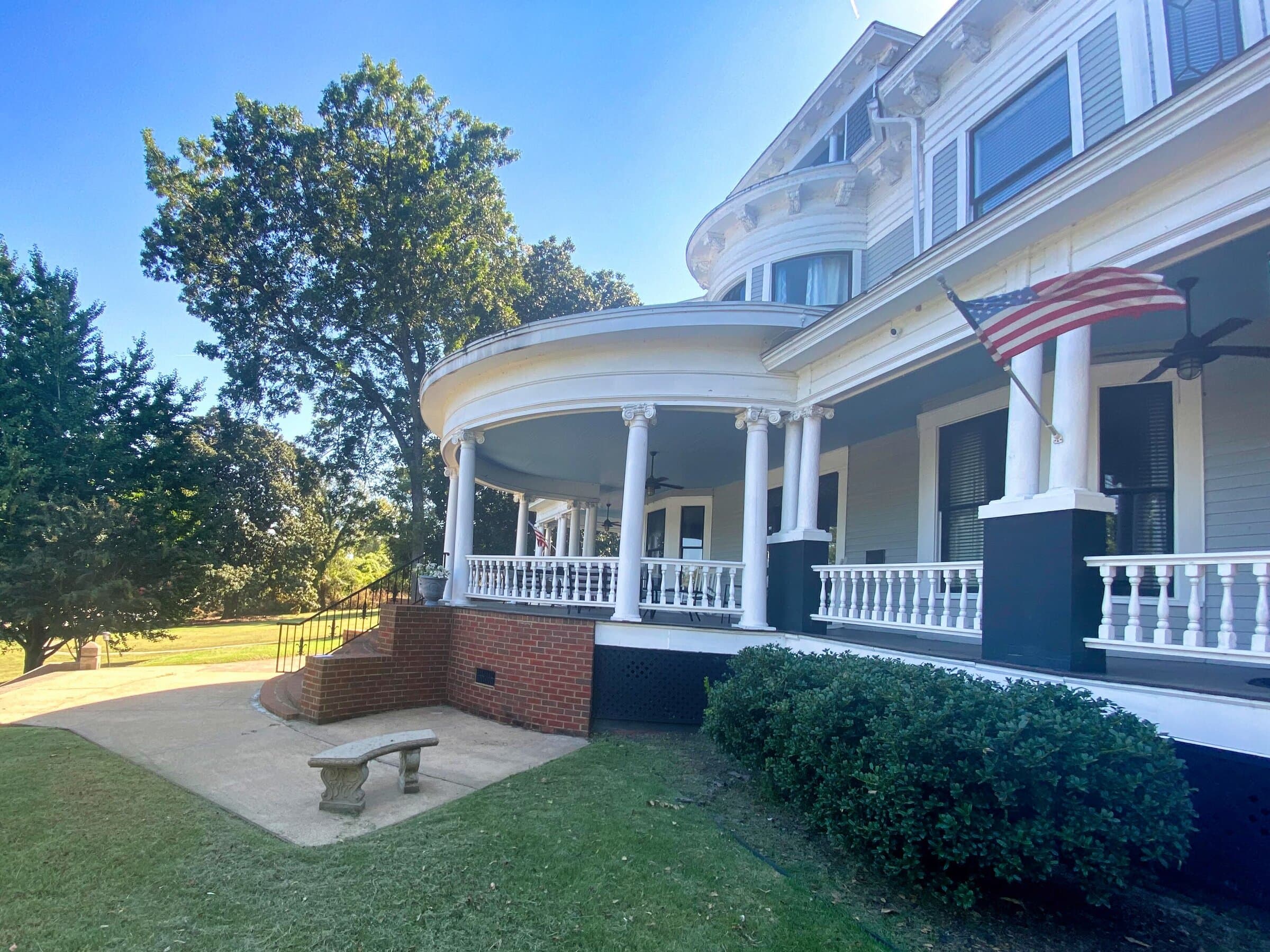 The Edwardian Inn wraparound porch